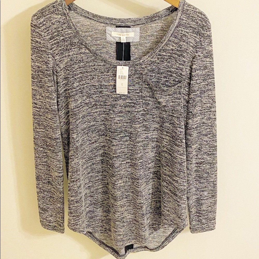 Anthropologie Pure + Good Long Sleeve Top